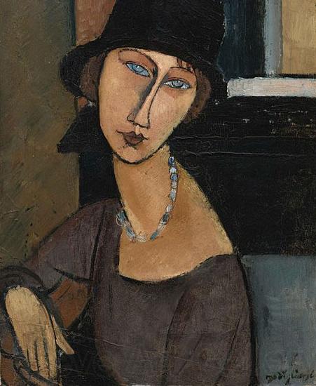 Amedeo Modigliani Jeanne Hebuterne France oil painting art